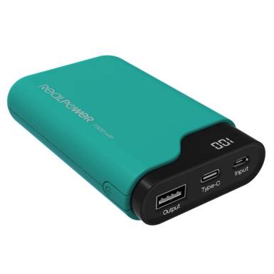 Realpower PB-7500C 7500mAh Green 243966 Realpower PB-7500C 7500mAh Green 243966