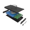 Realpower PB-8000 wireless 8000mAh Black 249865