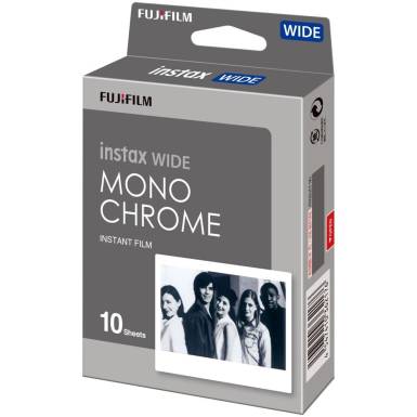FUJIFILM FILM INSTAX WIDE MONOCHROME WW1 (10/PK) FUJIFILM FILM INSTAX WIDE MONOCHROME WW1 (10/PK)