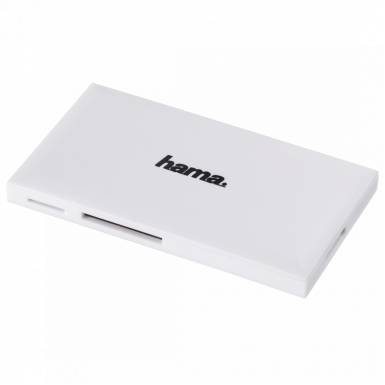 Hama USB3.0 Multi-Card Reader SD/microSD/CF/MS White 181017 Hama USB3.0 Multi-Card Reader SD/microSD/CF/MS White 181017