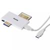 Hama USB3.0 Multi-Card Reader SD/microSD/CF/MS White 181017