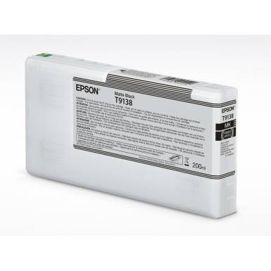 EPSON Patron T9138 MATT FEKETE tintapatron (200ml) C13T913800