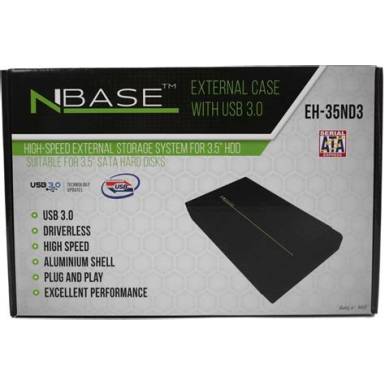 FANTEC CL-35B1 3.5" SATA. USB3.0/Gbit HDD. NAS Homeserver