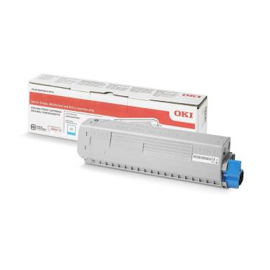 Toner OKI cyan / 5000 pgs / C824/834/844 47095703