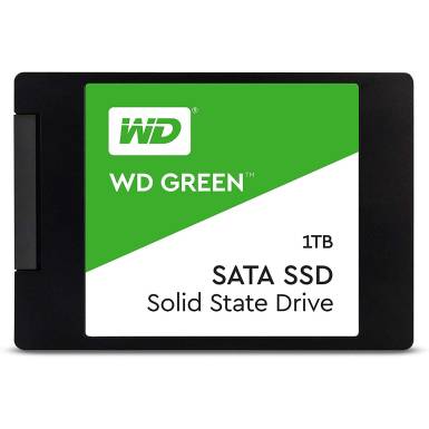 WD Green SSD, 2.5'', 1TB, SATA/600, 7mm, 3D NAND WDS100T2G0A WD Green SSD, 2.5'', 1TB, SATA/600, 7mm, 3D NAND WDS100T2G0A
