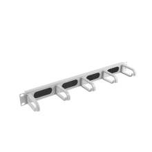 Lanberg cable management brush panel type B, 19'', 1U, grey AK-1203-S