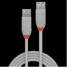 LINDY Kábel USB 2.0 Anthra Line, 3m 36714