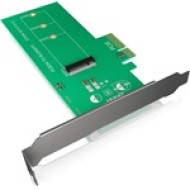 IcyBox PCI-Card, M.2 PCIe SSD to PCIe 3.0 x4 Host for Main Board, Full Profile IB-PCI208