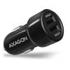 AXAGON PWC-5V5 2.4A + 2.4A Car Charger Black PWC-5V5