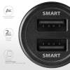 AXAGON PWC-5V5 2.4A + 2.4A Car Charger Black PWC-5V5