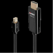 LINDY Adapter Active Mini DisplayPort - HDMI  2m 40912