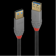 LINDY Kábel USB 3.0 hosszabbító Anthra Line A-A 3m 36763