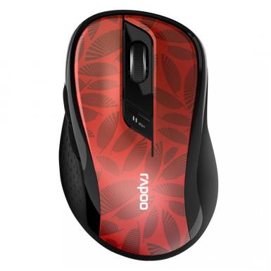 Rapoo M500 Multi-mode Wireless mouse Black/Red 184543