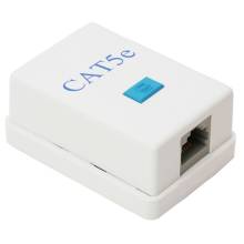 VEZ UTP Fali aljzat + csatlakoz&oacute; doboz 1-es RJ45 05384
