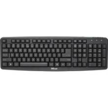TRUST ClassicLine billentyűzet Black.USB.HUN