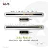 Club 3D USB 3.2 Gen1 Type A to RJ 45 2.5 Gbps Adapter CAC-1420