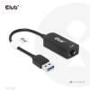 Club 3D USB 3.2 Gen1 Type A to RJ 45 2.5 Gbps Adapter CAC-1420