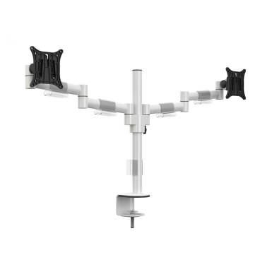 Multibrackets asztali rögzítő Officeline Dual dönthető, forgatható konzol, 15" - 30", fehér 7350073735181 Multibrackets asztali rögzítő Officeline Dual dönthető, forgatható konzol, 15" - 30", fehér 7350073735181