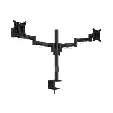 Multibrackets asztali rögzítő Officeline Dual dönthető, forgatható konzol, 15" - 30", fekete 7350073735853 Multibrackets asztali rögzítő Officeline Dual dönthető, forgatható konzol, 15" - 30", fekete 7350073735853