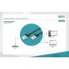 Digitus CAT6 S-FTP Patch Cable 2m Black DB-160144-020-S