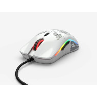 Egér Glorious PC Gaming Race Model O RGB Optikai USB Glossy Fehér GO-GWHITE