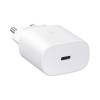 Samsung Type C hálózati töltő,25W,Fehér OSAM-EP-TA800XWEG