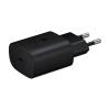 Samsung Type C hálózati töltő,25W,Fekete OSAM-EP-TA800XBEG