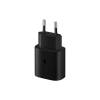 Samsung Type C hálózati töltő,25W,Fekete OSAM-EP-TA800XBEG
