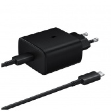 Samsung hálózati töltő,  45W, Fekete OSAM-EP-TA845XBEG
