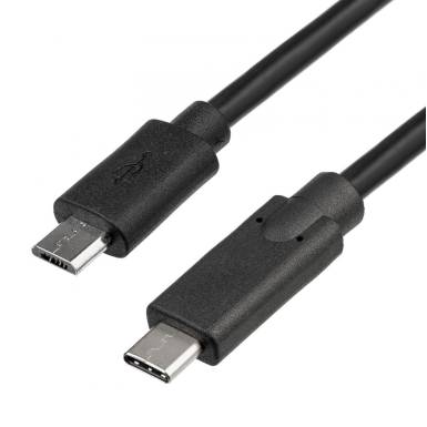 Akyga Cable USB AK-USB-16 micro USB B (m) / USB type C (m) ver. 2.0 1.0m AK-USB-16 Akyga Cable USB AK-USB-16 micro USB B (m) / USB type C (m) ver. 2.0 1.0m AK-USB-16