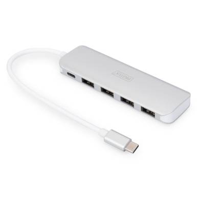 Digitus DA-70242-1 USB Type-C 4 port hub (USB 3.0) + PD DA-70242-1 Digitus DA-70242-1 USB Type-C 4 port hub (USB 3.0) + PD DA-70242-1