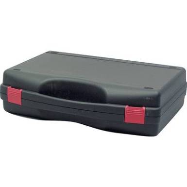 Műszerkoffer, szerszámtáska méret 395 x 295 x 106 mm, fekete Viso Tekno Műszerkoffer, szerszámtáska méret 395 x 295 x 106 mm, fekete Viso Tekno