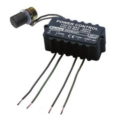 Teljesítmény szabályzó modul 110-240V/AC Kemo M012 Teljesítmény szabályzó modul 110-240V/AC Kemo M012