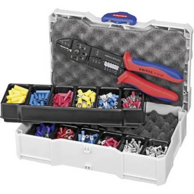 Krimpelőfogó készlet, dobozban Knipex 97 90 25 Krimpelőfogó készlet, dobozban Knipex 97 90 25