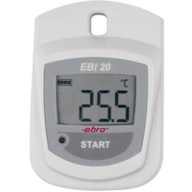 Hőmérséklet adatgyűjtő ebro EBI 20-T1 Mérési méret Hőmérséklet -30 - 70 °C Kalibrált Gyári standard (tanusítvánnyal) Hőmérséklet adatgyűjtő ebro EBI 20-T1 Mérési méret Hőmérséklet -30 - 70 °C Kalibrált Gyári standard (tanusítvánnyal)