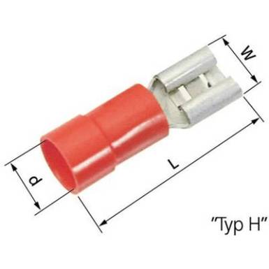Csúszósarus hüvely Dugasz szélesség: 4.8 mm Dugaszolási vastagság: 0.5 mm 180 ° Részlegesen szigetelt Piros LAPP 63101030 100 db Csúszósarus hüvely Dugasz szélesség: 4.8 mm Dugaszolási vastagság: 0.5 mm 180 ° Részlegesen szigetelt Piros LAPP 63101030 100 db