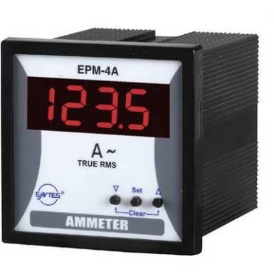 Programozható 1 fázisú AC árammérő műszer, ENTES EPM-4A-72 Programozható 1 fázisú AC árammérő műszer, ENTES EPM-4A-72