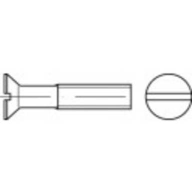 TOOLCRAFT 1065469 S&uuml;llyesztett csavarok M3.5 16 mm Egyeneshorny&uacute; DIN 963 Nemesac&eacute;l A2 200 db