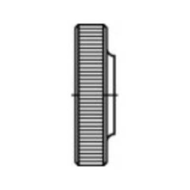 Rec&eacute;s any&aacute;k M4 DIN 467 Ac&eacute;l 100 db TOOLCRAFT 107582