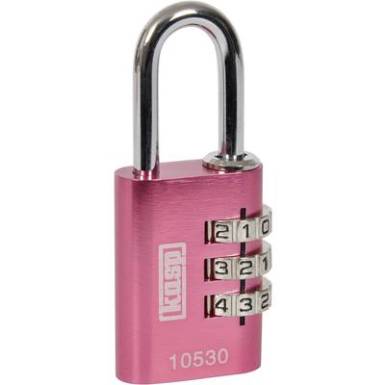 Kasp K10530PIND Függő lakat 30 mm Rózsaszín Számkódos zár Kasp K10530PIND Függő lakat 30 mm Rózsaszín Számkódos zár