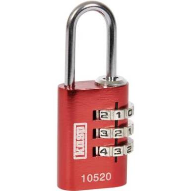 Kasp K10520REDD Függő lakat 20 mm Piros Számkódos zár Kasp K10520REDD Függő lakat 20 mm Piros Számkódos zár