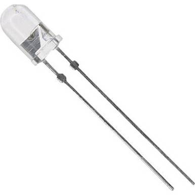 Vishay TLHK5100 LED kivezetéssel Piros Kerek 5 mm 1.4 cd 18 ° 30 mA 2 V Vishay TLHK5100 LED kivezetéssel Piros Kerek 5 mm 1.4 cd 18 ° 30 mA 2 V