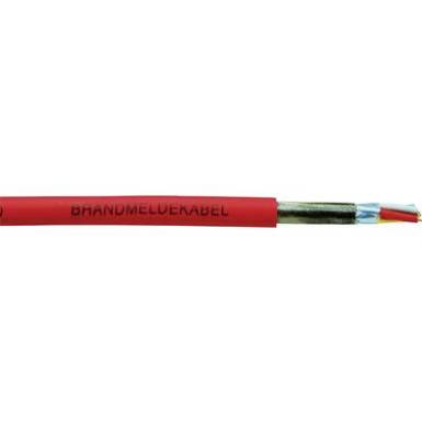Tűzjelző vezet&eacute;k JE-H(ST)H..E90 2 x 2 x 0.8 mm Piros Faber Kabel 100283 m&eacute;ter&aacute;ru
