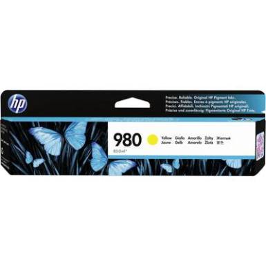 HP Tintapatron 980 Eredeti Sárga D8J09A Nyomtatópatron HP Tintapatron 980 Eredeti Sárga D8J09A Nyomtatópatron