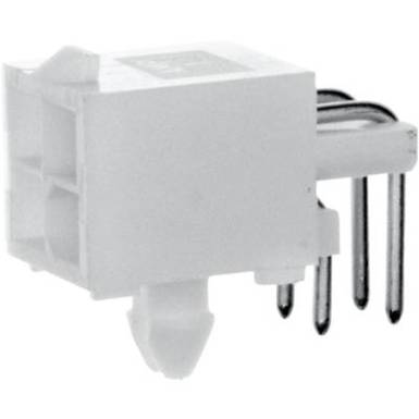 TE Connectivity Stift h&aacute;z panel Mini-Universal-MATE-N-LOK P&oacute;lusok sz&aacute;ma 4 Raszterm&eacute;ret: 4.14 mm 1-770968-0 1 db