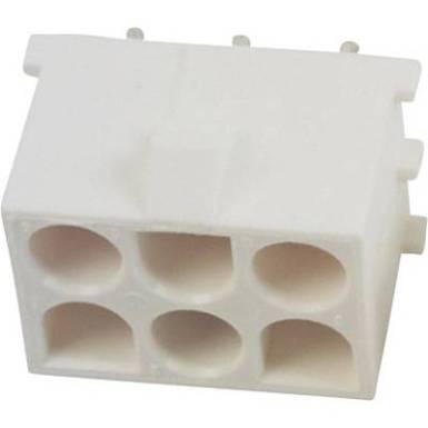 TE Connectivity Stift ház panel Universal-MATE-N-LOK Pólusok száma 6 0-0350711-1 1 db TE Connectivity Stift ház panel Universal-MATE-N-LOK Pólusok száma 6 0-0350711-1 1 db