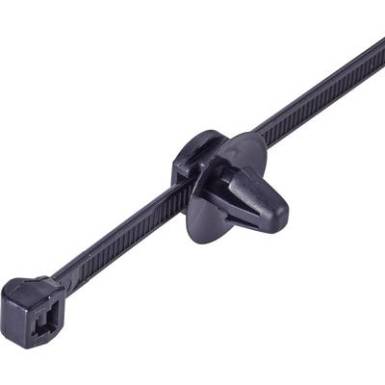 HellermannTyton 150-93130 T50SOSSFT6,5 16-2 OD K&aacute;belk&ouml;t&ouml;ző 150 mm Fekete 1 db