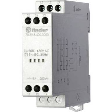 Felügyeleti relé 170 - 520 V/AC 2 váltó 1 db Finder 70.62.8.400.0000 Felügyeleti relé 170 - 520 V/AC 2 váltó 1 db Finder 70.62.8.400.0000