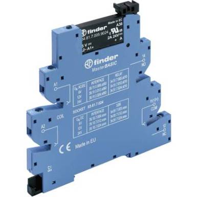 Finder Félvezető relé 1 db 39.10.8.230.8240 Terhelési áram (max.): 2 A Kapcsolási feszültség (max.): 230 V/AC Finder Félvezető relé 1 db 39.10.8.230.8240 Terhelési áram (max.): 2 A Kapcsolási feszültség (max.): 230 V/AC