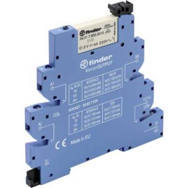 Csatoló relé 1 db 12 V/DC, 12 V/AC 6 A 1 záró Finder 39.21.0.012.0060 Csatoló relé 1 db 12 V/DC, 12 V/AC 6 A 1 záró Finder 39.21.0.012.0060